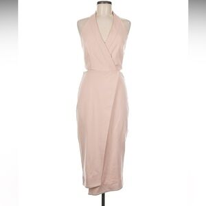 Gorgeous Dramatic Deep V Neck dress by Nicholas